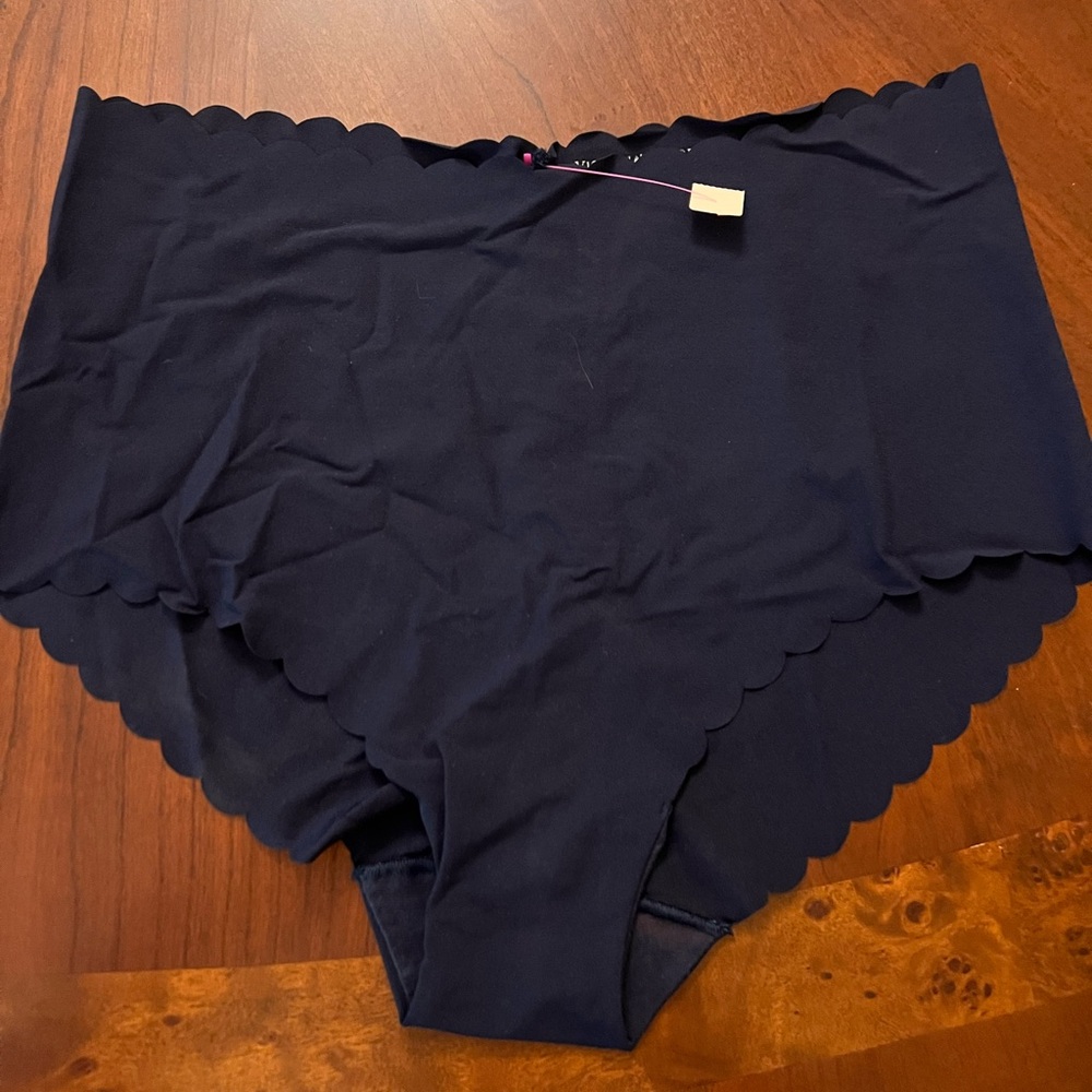 Victoria's Secret Midnight Blue Scalloped Panties